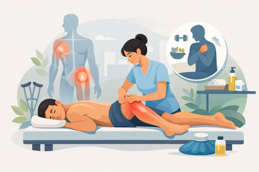 When Massage Therapy for Injury Recovery Helps