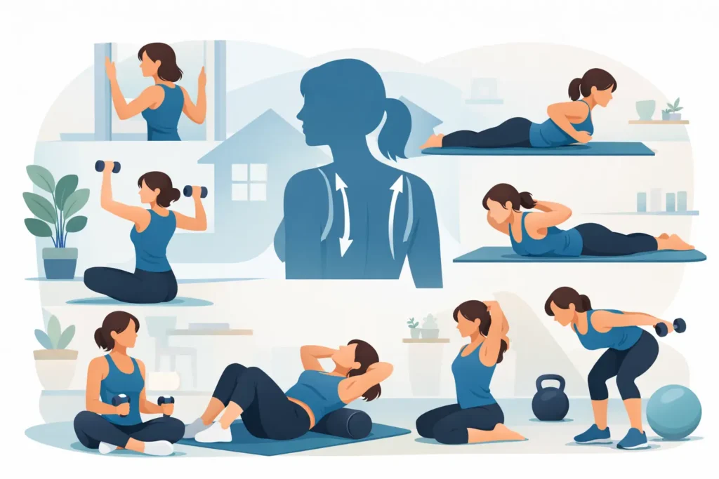 8 Best Exercises for Rounded Shoulders at Home