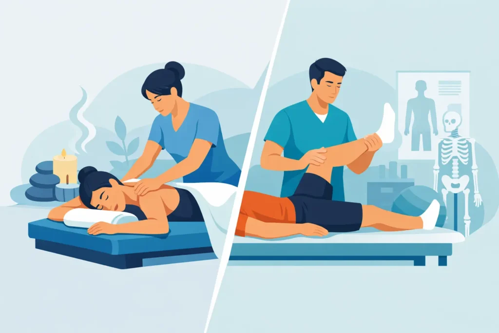 Registered Massage Versus Physiotherapy: Which Fits?