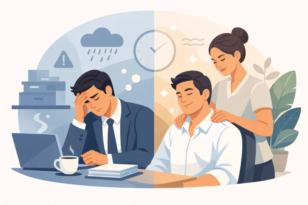 Can Massage Reduce Work Stress? What Helps